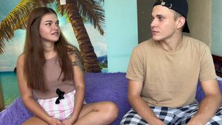 a game of truth or dare turned into sex between stepbrother and stepsister.